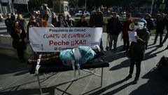 Protesta Movemento Galego da Sa�de Mental