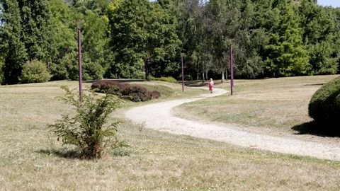 Parque�de Galeras, en Santiago, afectado pola seca.
