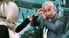 Antonio Coimbra, consejero delegado de Vodafone, en un acto en Santander