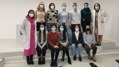 Los nutricionistas que se incorporan al área sanitaria de Pontevedra y O Salnés, con dos subdirectoras