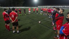 Un entrenamiento del Laracha