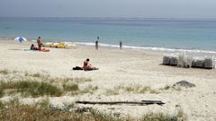 Imagen de archivo de la playa canguesa de Barra