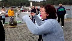 Tensi�n en el puerto de Carril