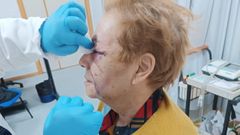 La mujer fue atendida en el hospital de Ourense de las heridas en todo el cuerpo