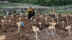 Cementerio en Mari�pol.