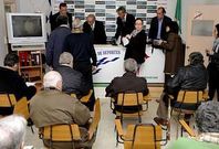 Las �ltimas juntas de accionistas se celebraron en la sala de prensa de A Malata.