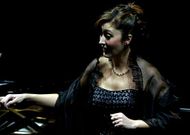 La soprano Mar�a Jos� Montiel, durante un recital en A Coru�a.
