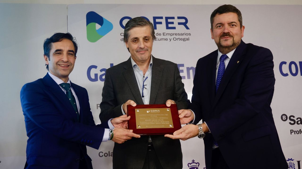Leche Celta reivindica su compromiso con la comarca en los premios Cofer: «Nos impulsa a seguir reforzando el desarrollo económico del entorno»