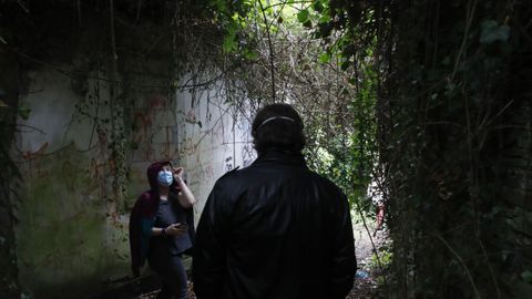 O barrio do Carme � unha das zonas que visitaron