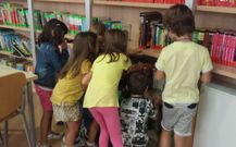 El taller infantil de la biblioteca consisti� en una b�squeda de libros