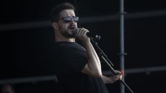 O artista Nuno Pico, coñecido como Grande Amore, nunha imaxe de archivo no Festival de la Luz