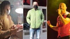 De izquierda a derecha Tamara Merino, Ricardo Barb�n y Pepo