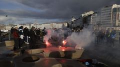 El sector de la pesca se concentra en A Coru�a contra el reglamento europeo