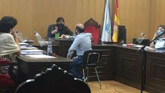 El acusado durante su declaraci�n