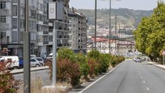 Radar situado en la avenida Otero Pedrayo.