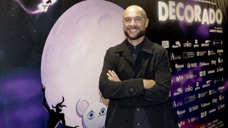 El director de cine, Alberto V�zquez, en el preestreno de su �ltima pel�cula, �Decorado�