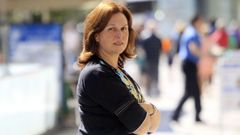 A escritora An Alfaya nunha imaxe de arquivo.