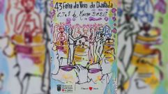 Cartel anunciador de la 43 edici&oacute;n de la Feira do Vi&ntilde;o de Chantada