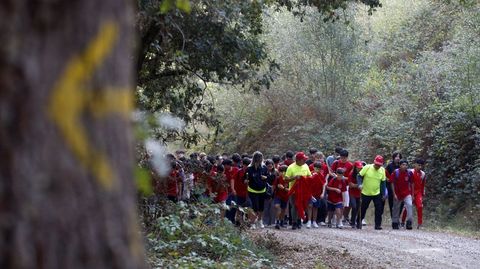 La ruta era de 10 kilmetros y empez en Cereixa