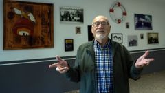 Xes�s Santos, fundador do grupo Airi�os, confesa que sen o teatro non sabe vivir