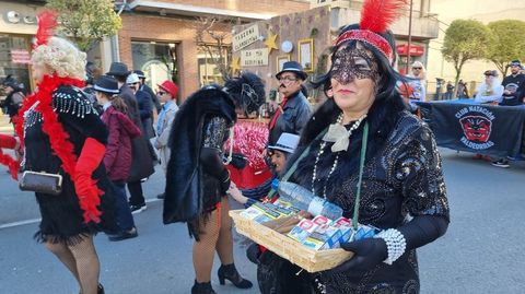 Foto de archivo del desfile de entroido en O Barco.