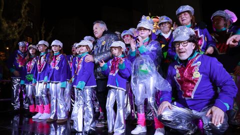 Entronizaci�n del dios Momo en A Coru�a