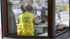 Imagen de archivo de un quiosco de la ONCE