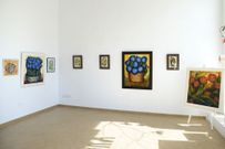 Las obras expuestas son muy coloristas y de t�cnica realista.