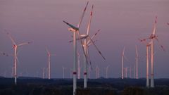Parque e�lico en Mecklenburg-Pomerania Occidental (Alemania). Es el �land� que m�s tarda (tres a�os y cuatro meses) en tramitar los permisos.