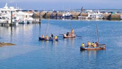 Una de las muchas actividades que desarrolla en verano la asociaci�n de O Grove