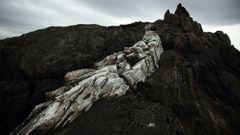 El Seixo Branco en la Costa de Dexo-Serantes, en el litoral de Oleiros