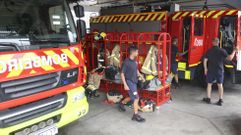Parque municipal de bomberos de A Gndara.