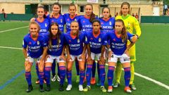 Alineación titular del Real Oviedo Femenino frente al CF Vimenor