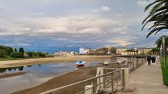 Vista general de San Cibrao, donde Benjam�n D�az Canoura hab�a trabajado, entre otros, en la Pizzer�a O Trasgo