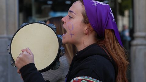 Manifestaci�n del 8M en Vilagarc�a