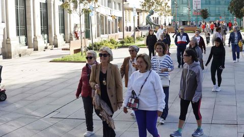 Quinta edici�n de la caminata de pacientes cr�nicos.
