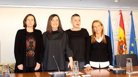 Nuria Varela, Mar Celem�n; �rsula Szalata y Leticia Bilbao Cuesta