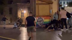 Agresi�n a dos miembros de un colectivo de izquierdas