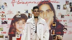 Alba Flores, hija de Antonio Flores, en la presentaci�n del documental �Flores para Antonio�