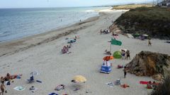 Imagen de archivo de la playa Acantilado-Remior, en Barreiros