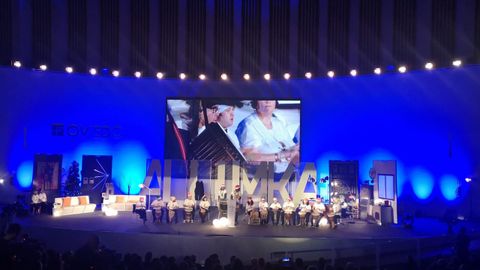 Ceremonia de entrega de los premios Luis No� Fern�ndez, de la Fundaci�n Alimerka