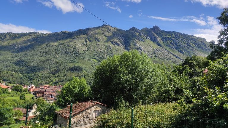 Picos de Europa desde Arenas de Cabrales
