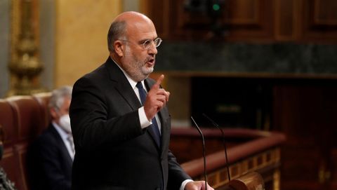 El exportavoz de JxCat en el Parlamento de Catalu�a, Eduard Pujol