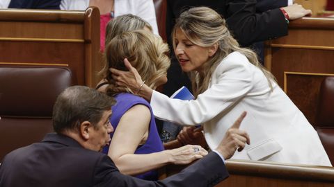 Pilar Alegría, ministra de Educación, traslada sus condolencias a Yolanda Díaz