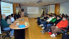 En la jornada formativa dirigida a estudiantes participaron varios ingenieros forestales.