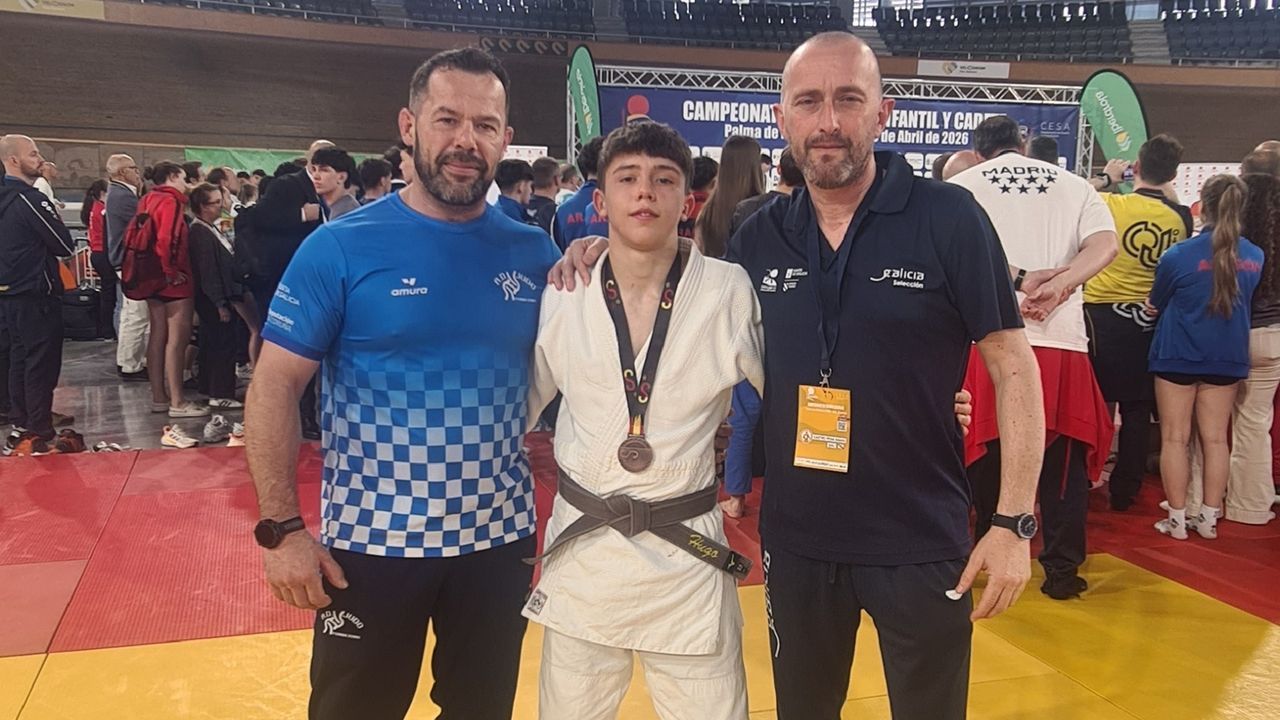 Alejandra Álvarez y Hugo López, bronce en el nacional escolar de yudo