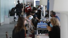 Imagen de archivo de una edici�n previa de la Feria de Empleo.