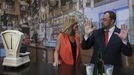 La ministra de Educaci�n y Formaci�n Profesional, Pilar Alegr�a, y el presidente del Principado de Asturias, Adri�n Barb�n, participan en la inauguraci�n de la 65� Feria Internacional de Muestras de Asturias 