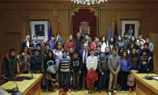 <span lang= es-es >Pleno juvenil sobre cambio clim�tico</span>. La tercera edici�n de la Semana Escolar de la provincia concluy� con un pleno juvenil sobre el cambio clim�tico, en el pazo provincial. A la �ltima jornada asistieron alumnos del colegio Apost�lico Mercedario y Taboada Chivite de Ver�n. 