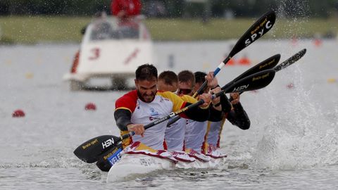 Saul Craviotto, Marcus Walz, Carlos Arevalo y Rodrigo Germade